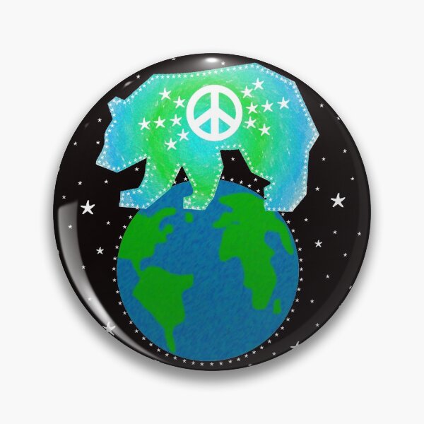 Item preview, Peace Bear  designed and sold by Jan Landers.
