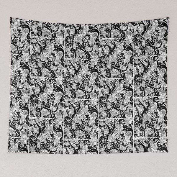 Item preview, Japanese Food Medley - Black and White designed and sold by jellyskink.