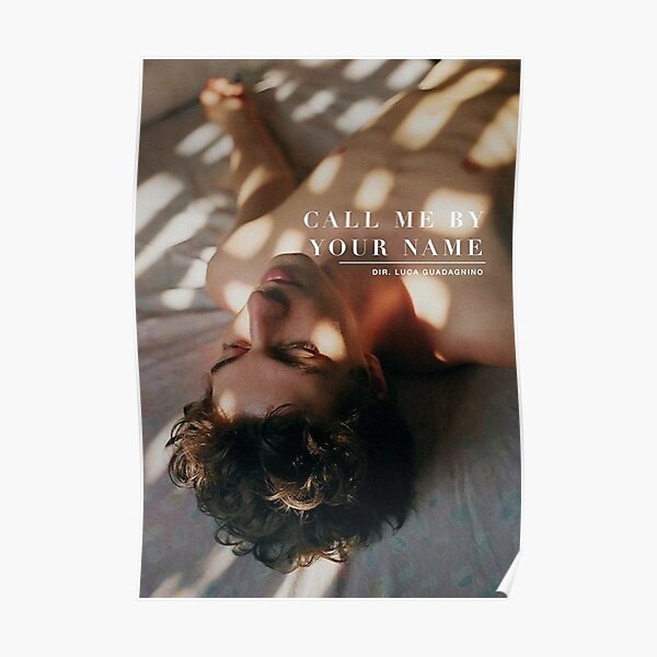 Call Me By Your Name sticker Poster