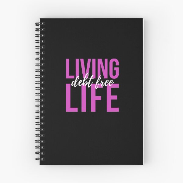 Item preview, Living Life, Debt Free designed and sold by DebtFreeDesigns.