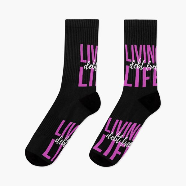 Item preview, Living Life, Debt Free designed and sold by DebtFreeDesigns.