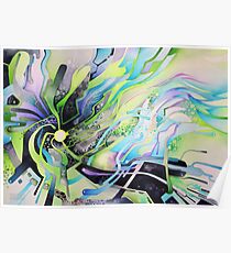 Axion of Evil - Watercolor Painting Poster
