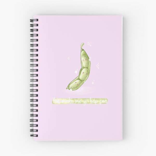 Item preview, You make me so hap-pea pun card designed and sold by AliciaBarten.