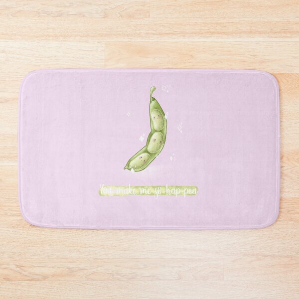 Item preview, You make me so hap-pea pun card designed and sold by AliciaBarten.