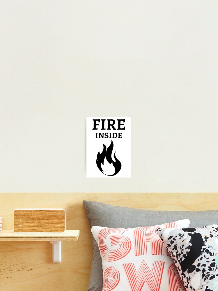 Thumbnail 2 of 3, Photographic Print, Fire Inside designed and sold by RIVEofficial.
