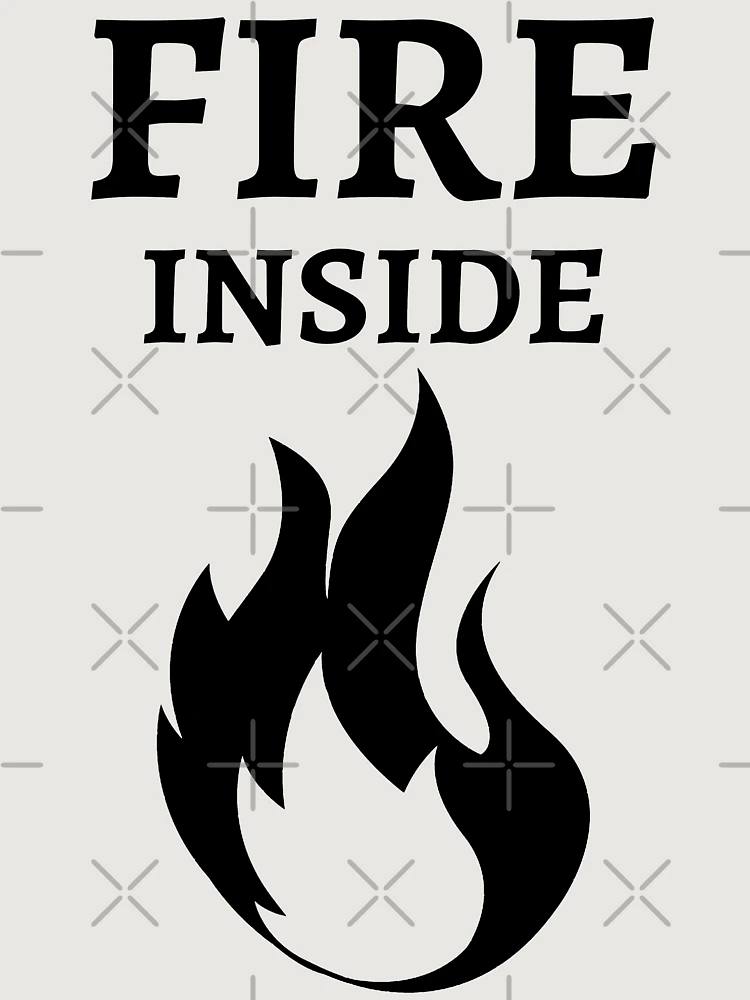 Thumbnail 6 of 6, Premium Oversized Sweatshirt, Fire Inside designed and sold by RIVEofficial.