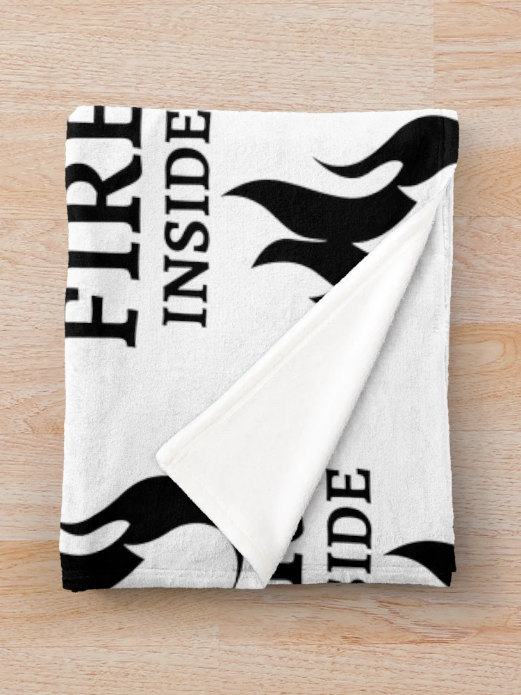 Thumbnail 3 of 6, Throw Blanket, Fire Inside designed and sold by RIVEofficial.