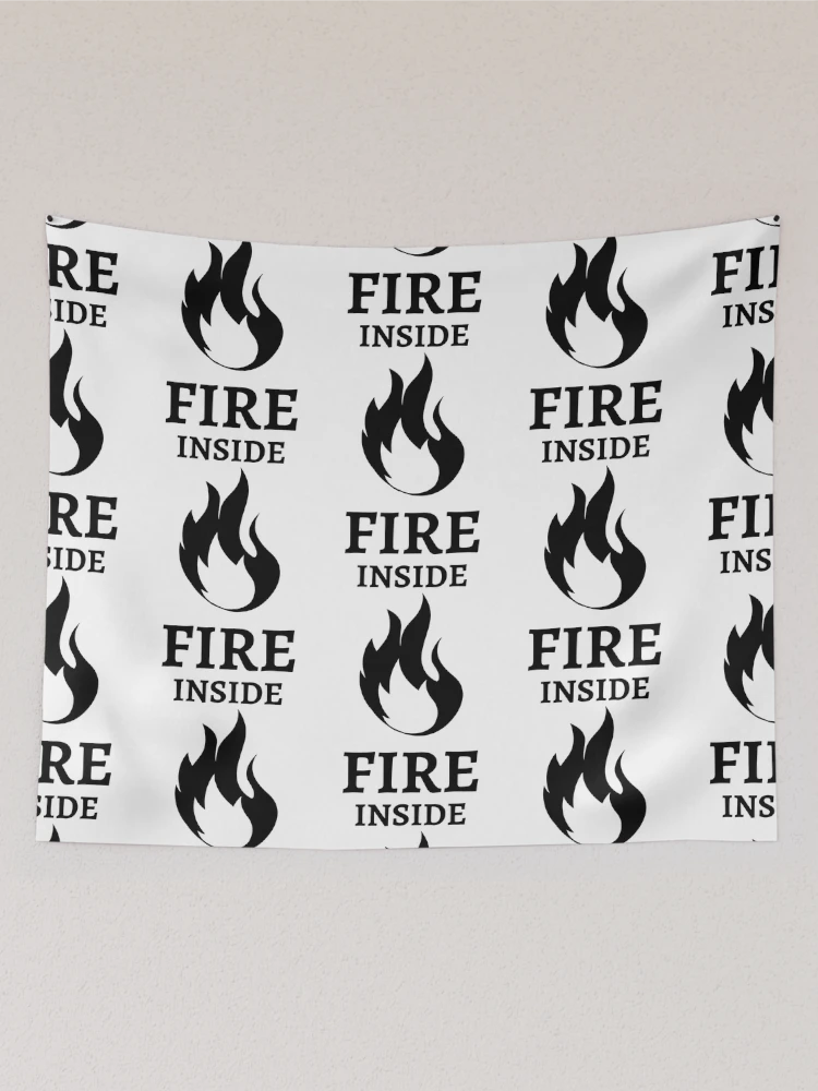 Thumbnail 2 of 3, Tapestry, Fire Inside designed and sold by RIVEofficial.