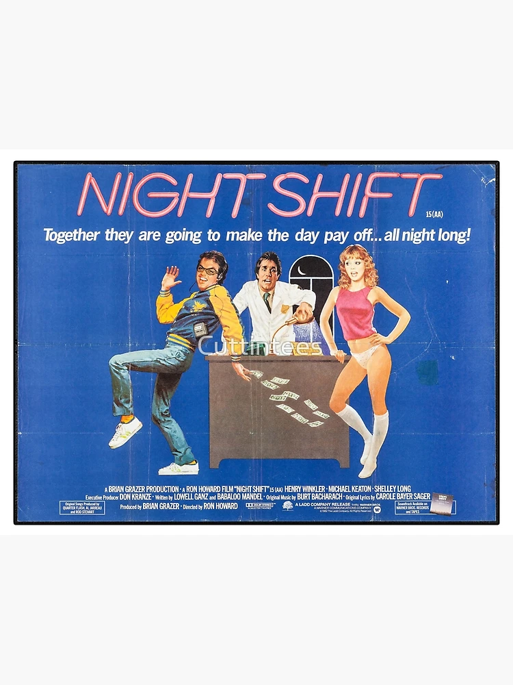 Night Shift Henry Winkler 1982 Movie Poster 24"x36" Borderless  Glossy 8265