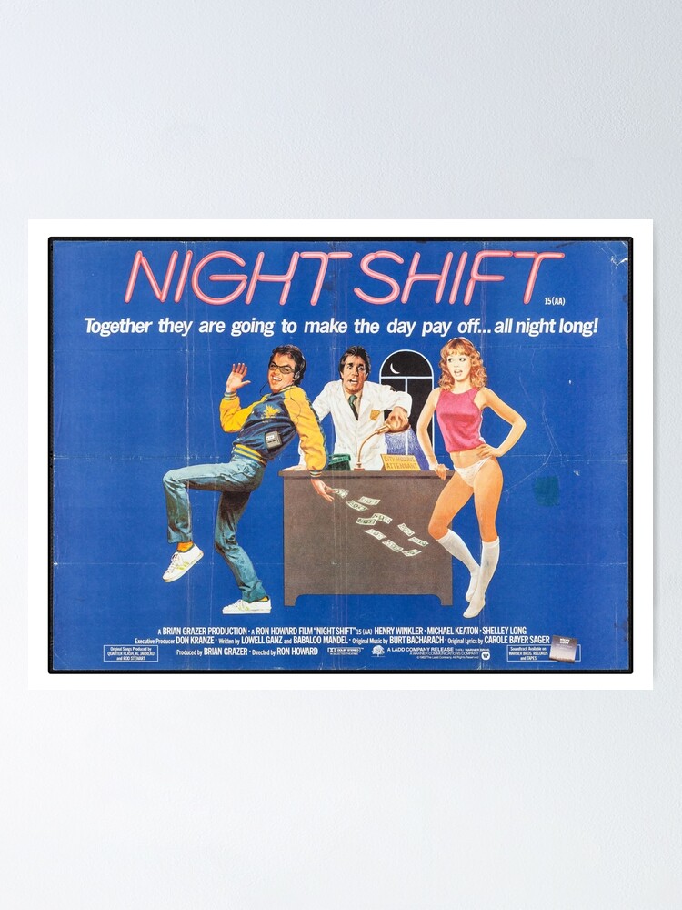 NIGHT SHIFT Movie Poster (1982)