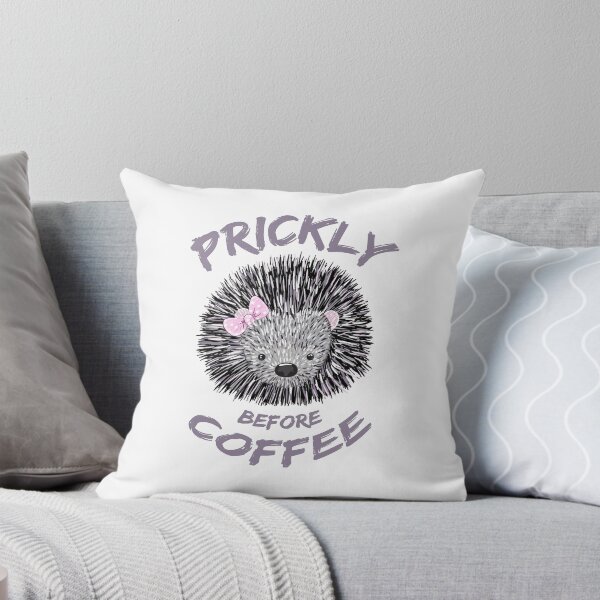Item preview, Prickly Before Coffee designed and sold by Printedpath.