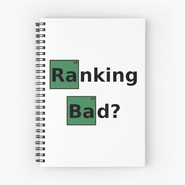 Item preview, Ranking Bad? Funny Black Design for SEO Experts/Online Marketers designed and sold by ramiro.
