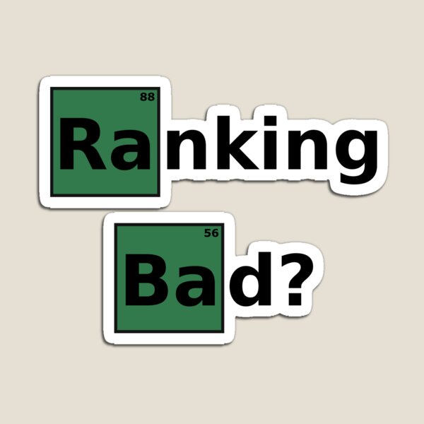 Item preview, Ranking Bad? Funny Black Design for SEO Experts/Online Marketers designed and sold by ramiro.