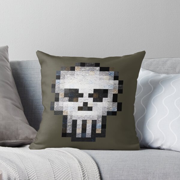 Item preview, Pixel Block Skull designed and sold by PIX-L-8.