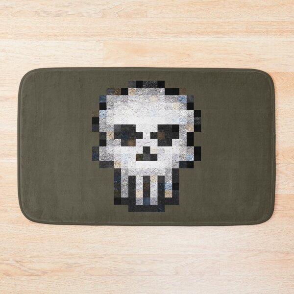 Item preview, Pixel Block Skull designed and sold by PIX-L-8.