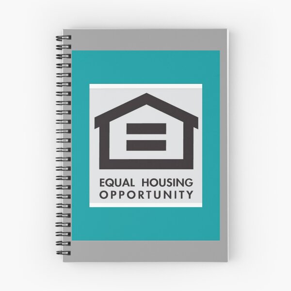 Item preview, Teal/Grey Equal Housing Opportunity  designed and sold by JBurch5.