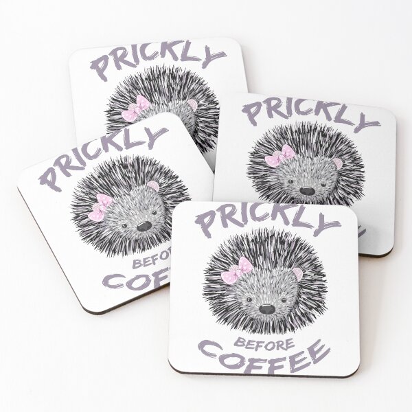 Item preview, Prickly Before Coffee designed and sold by Printedpath.