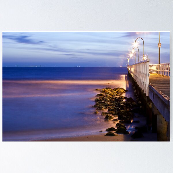 Item preview, Port Melbourne Beach Jetty designed and sold by Ruben D. Mascaro.