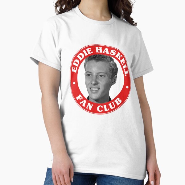 Vista previa del artículo con la obra «Club de Fans de Eddie Haskell», diseñado y vendido por Cuttintees.
