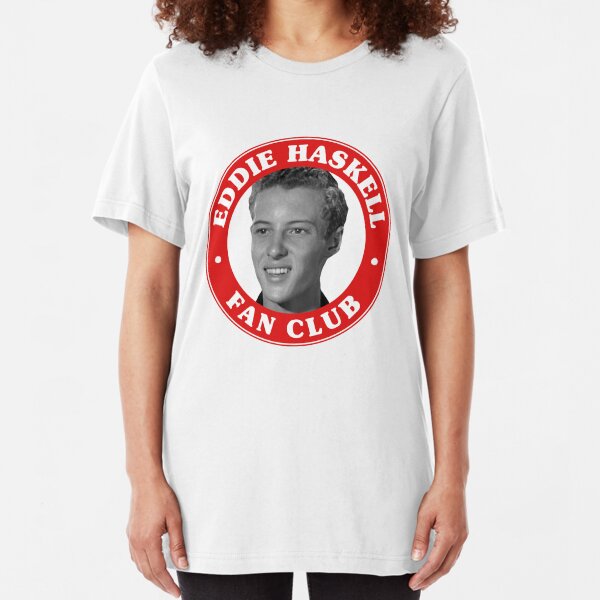 Eddie Haskell Fan Club Slim Fit T-Shirt