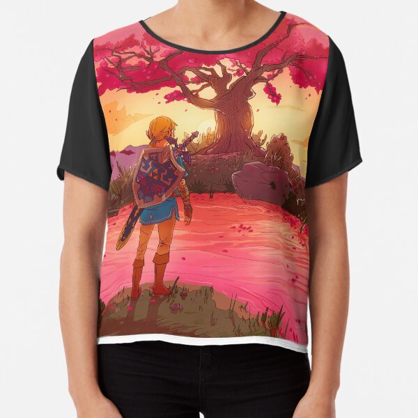 Satori Sunset Chiffon Top