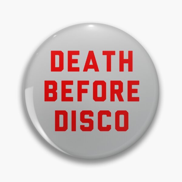 Item preview, Stripes Death Before Disco Judge Reinhold designed and sold by Cuttintees.