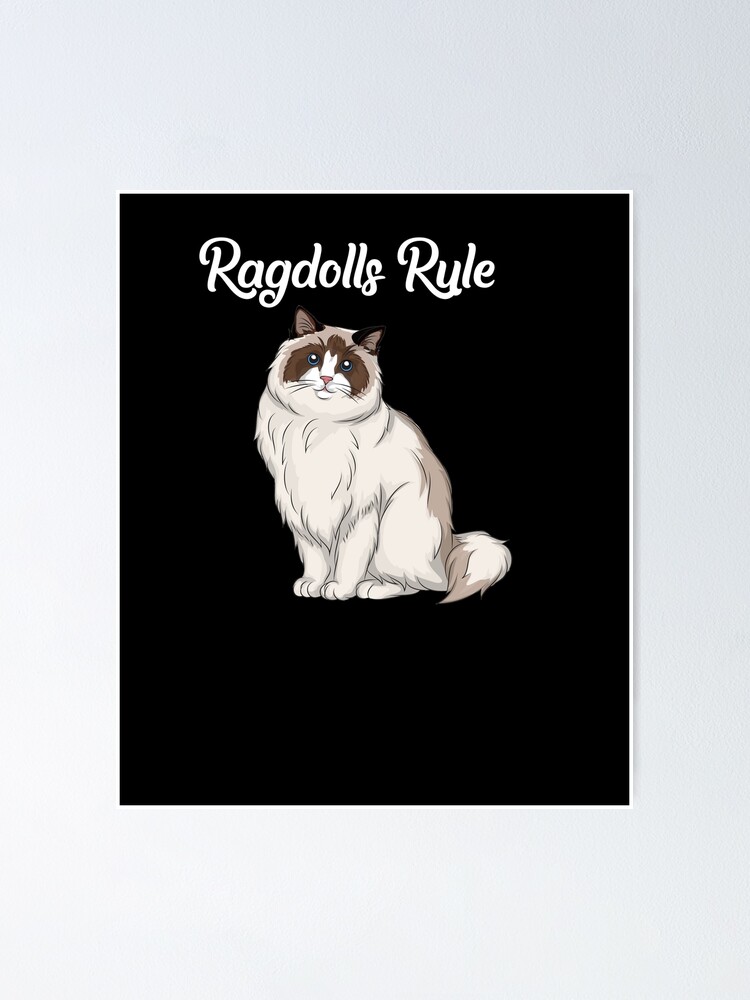 "Ragdoll Cat Shirt Ragdolls Rule Ragdoll Cat Gift For Cat Lover