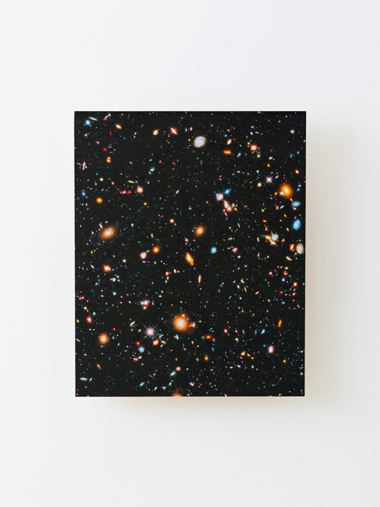 "Hubble Extreme Deep Field" Mounted Print by HeadRubble ...