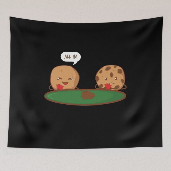 Item preview, chocolate chip cookies poker designed and sold by katastrophal.