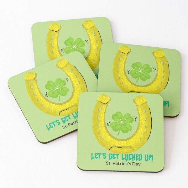 Item preview, St. Patrick's Day- Let's get Lucked Up designed and sold by EvaWolf.