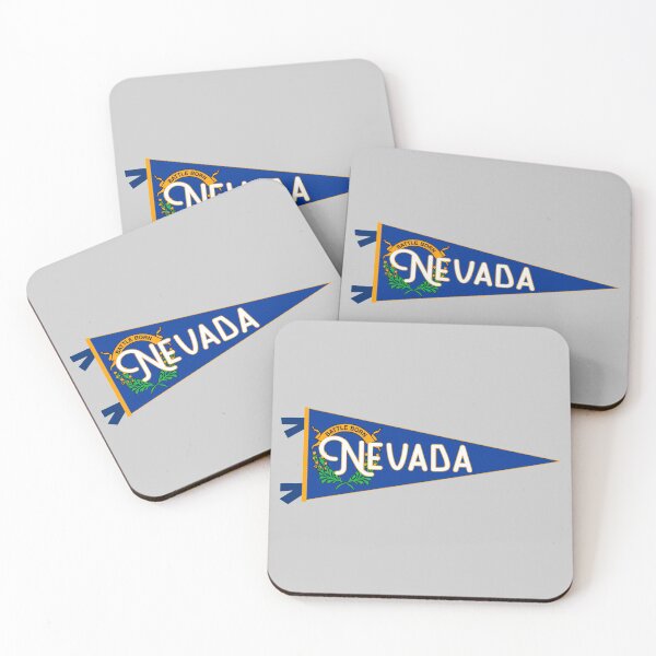 Item preview, Nevada Flag Pennant designed and sold by Decal Mania.