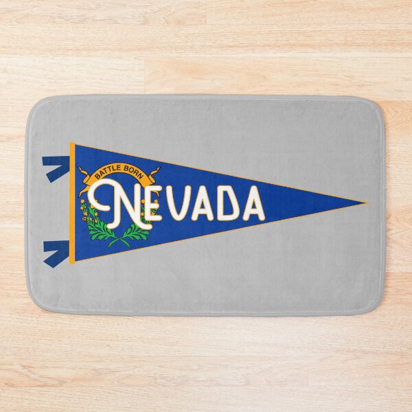 Item preview, Nevada Flag Pennant designed and sold by Decal Mania.