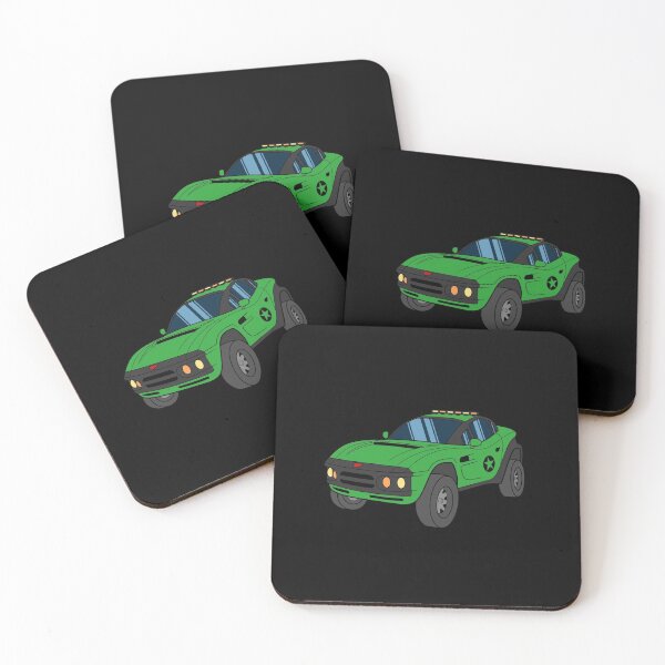 Item preview, Brawler Off-road Car Green designed and sold by PyromaniacJoe.