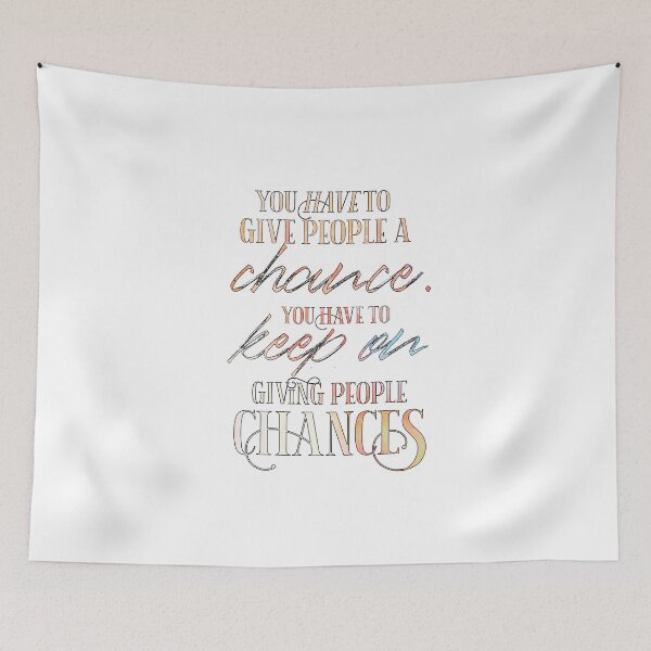 Item preview, HTTYD-Inspired "Give People a Chance" designed and sold by mulberrydragon.