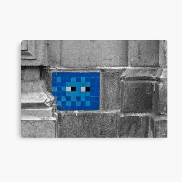 Space Invader 5 Canvas Print
