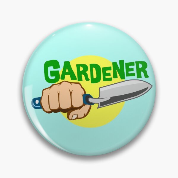 Item preview, GARDENER Fist with Trowel designed and sold by GorillaFarm.