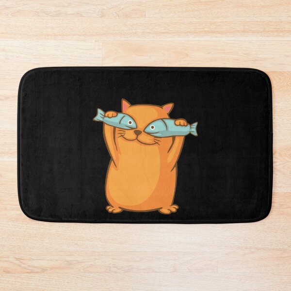 Item preview, Cat with fish eyes designed and sold by katastrophal.