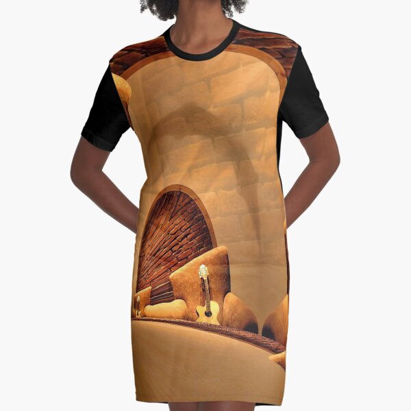 The Long Room Graphic T-Shirt Dress
