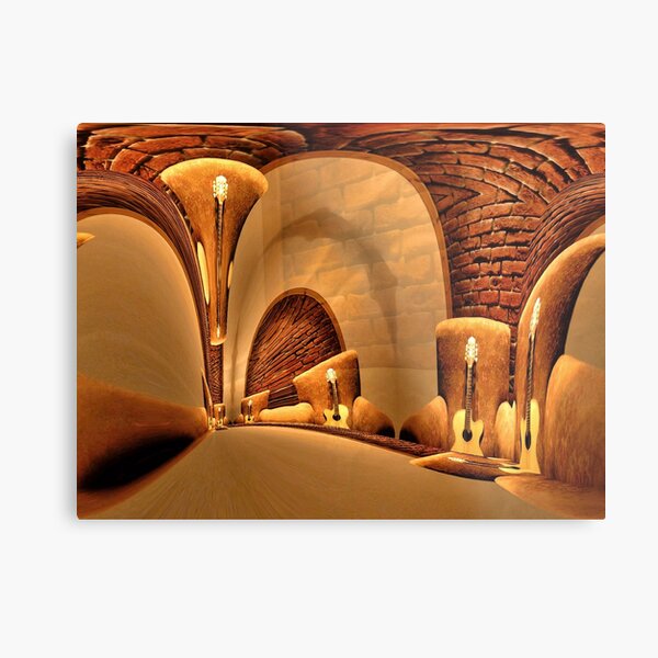 The Long Room Metal Print