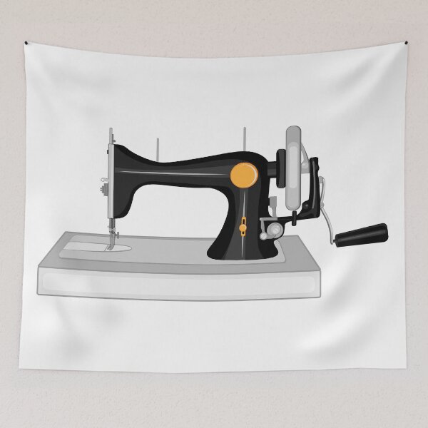 Item preview, Old sewing machine with manual drive designed and sold by Magazin-Brenda.