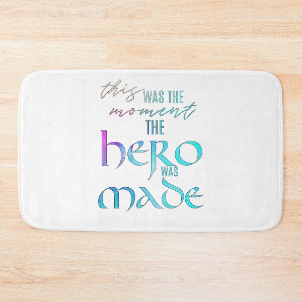Item preview, HTTYD-Inspired "The Hero Was Made" designed and sold by mulberrydragon.
