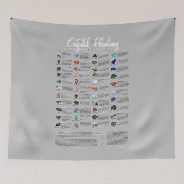 Item preview, Crystal Healing Guide designed and sold by Jarrod Vandenberg.