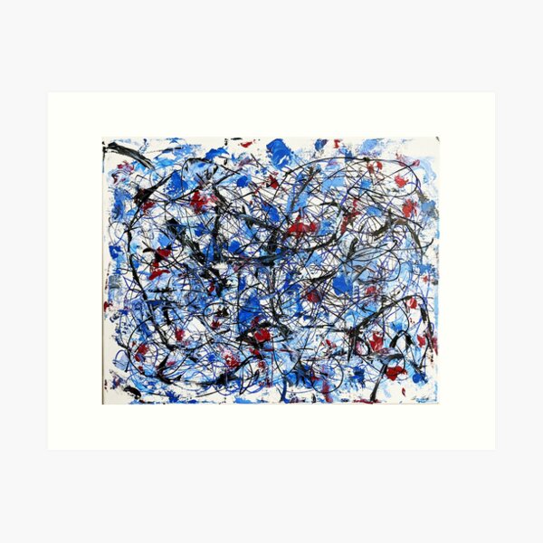 Item preview, Against the Current 4 - Fine Art Painting designed and sold by Epitome Girl.