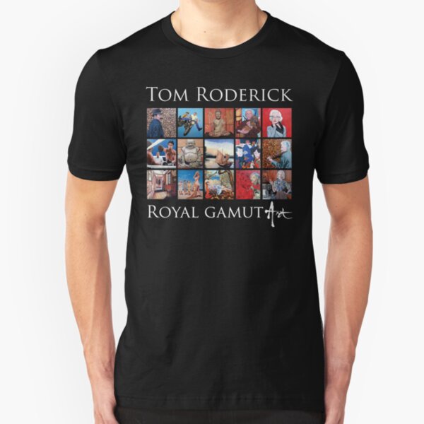 Tom Roderick - Royal Gamut Art Slim Fit T-Shirt