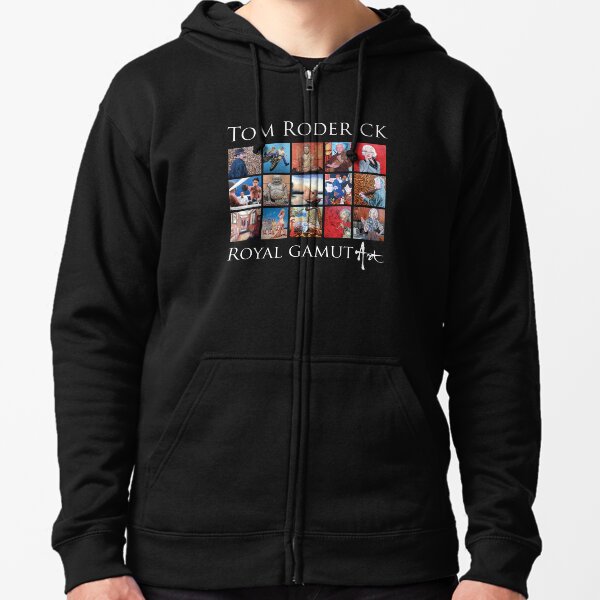 Tom Roderick - Royal Gamut Art Zipped Hoodie