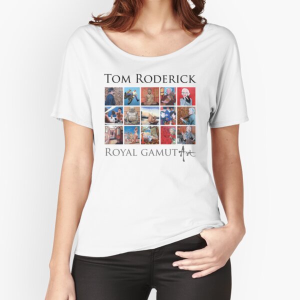 Tom Roderick - Royal Gamut Art Relaxed Fit T-Shirt