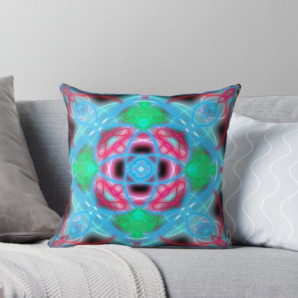 Artikelvorschau, Aquamarin Aura Energy Print entworfen und verkauft von NorthStarStudio.