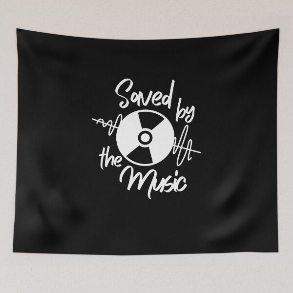 Item preview, Music Saved My Life Guitar 90's 80's 70s Vintage Retro Classic Cute Funny Gift Sarcastic Happy Fun Awkward Geek Hipster Silly Inspirational Motivational Birthday Present designed and sold by EpsilonEridani.