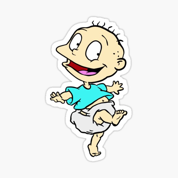 Cute The Rugrats Tommy Pickles Nakey is Free Vinyl Decal Laptop Car Sticker