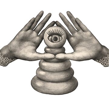 Artwork thumbnail, Pyramid Toy Eye of Providence graphic Art by Vsevolod Ziablov